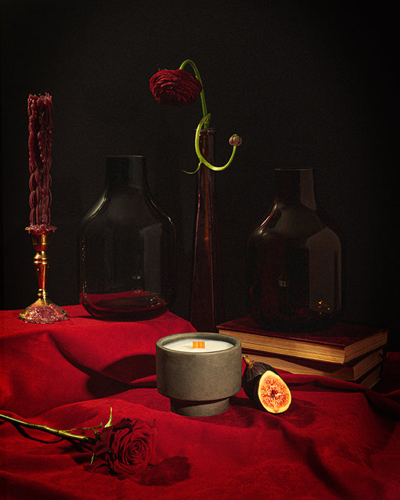 Rose Apothecary Scented Candle