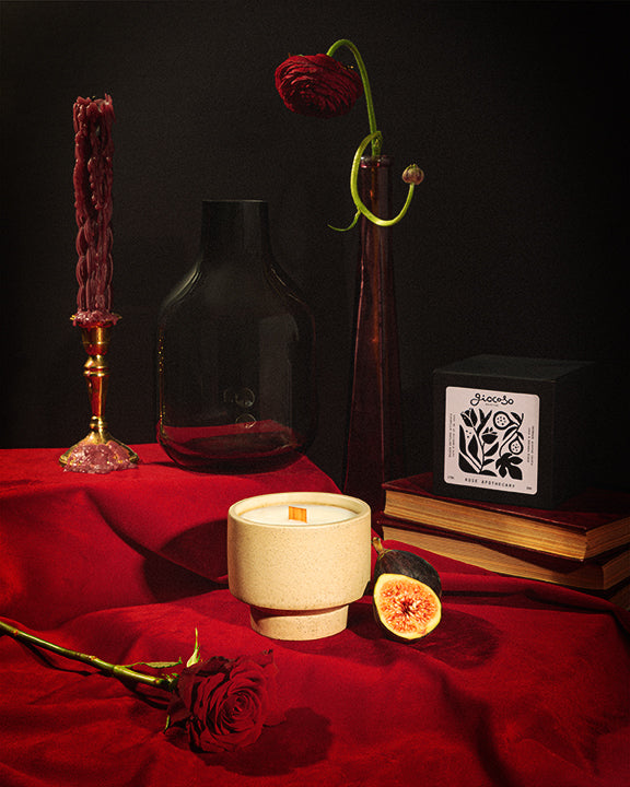 Rose Apothecary Scented Candle
