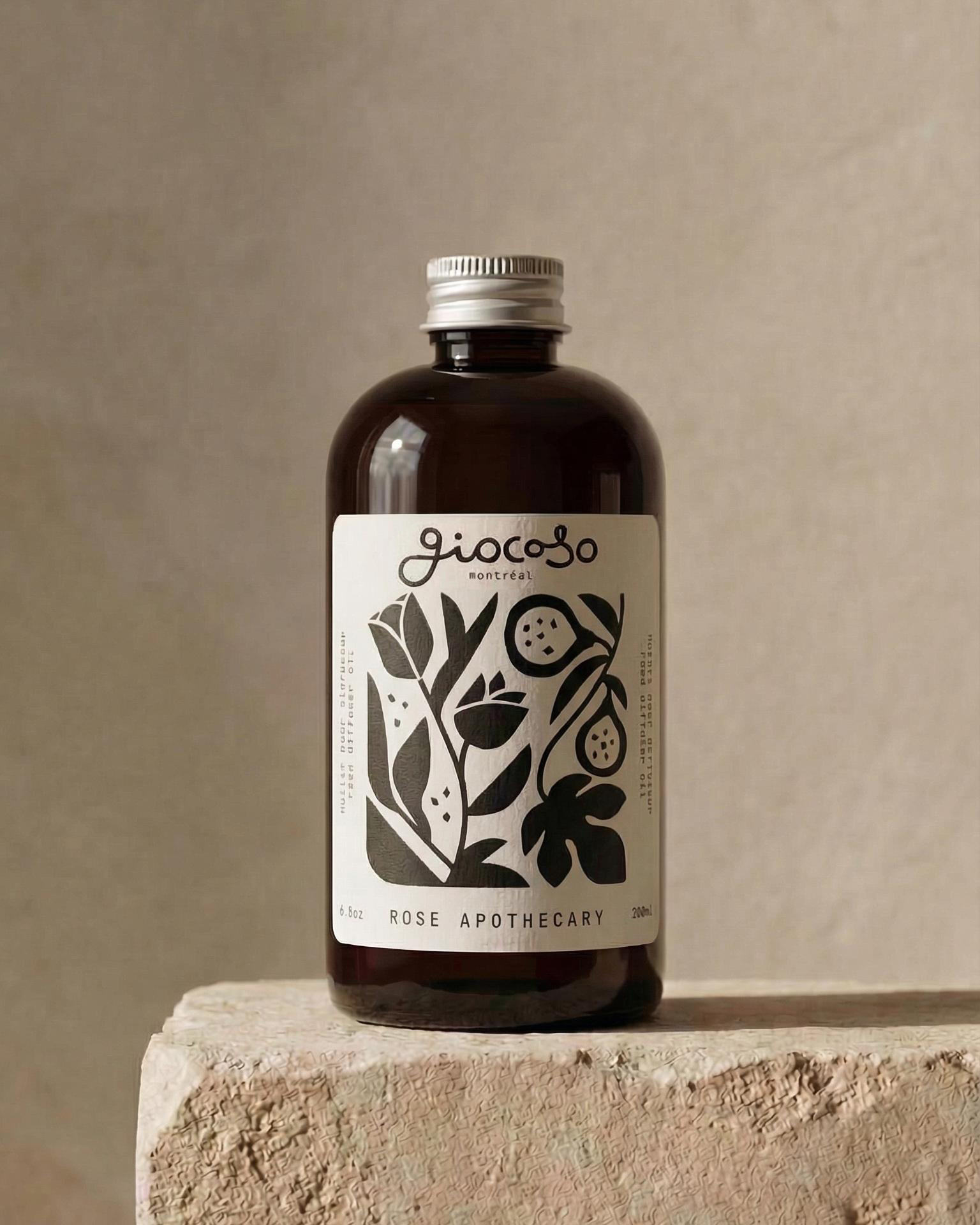 Huile parfumée pour diffuseur à roseaux 200ml