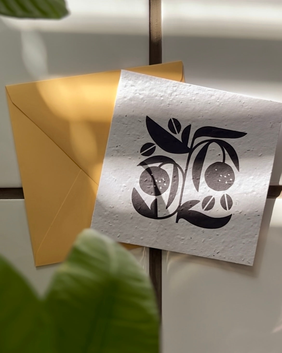 Roman Holiday Seeded Greeting Card