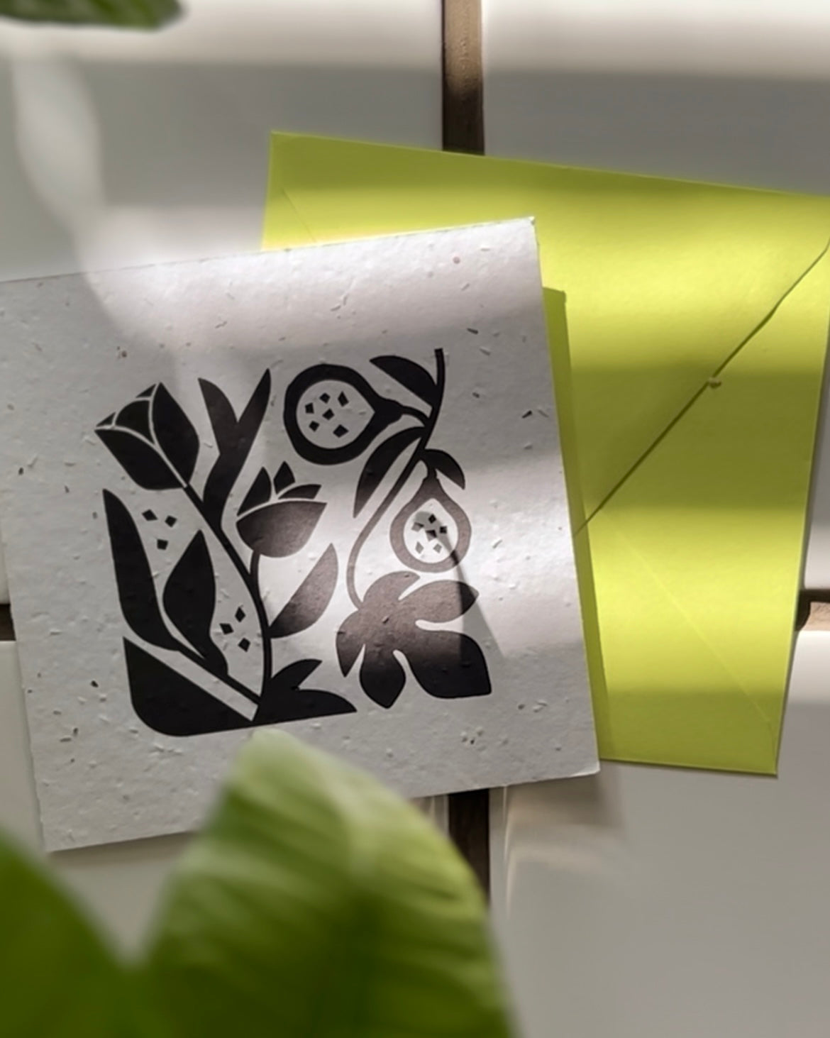 Rose Apothecary Seeded Greeting Card