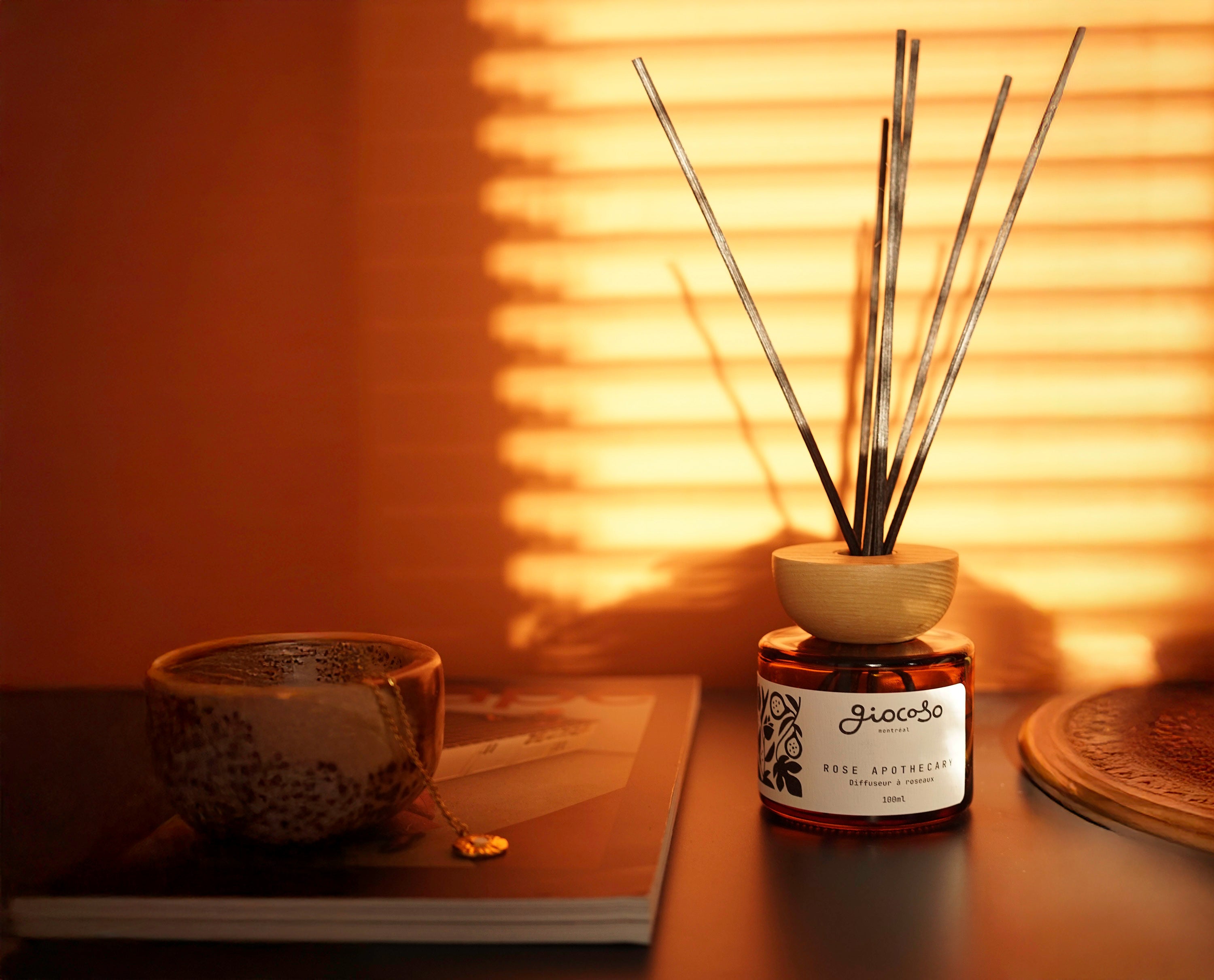Cherry Colored Funk Reed Diffuser – Giocoso