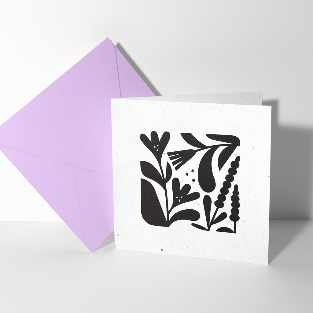 Mellow Yellow –  Carte de souhaits à planter 