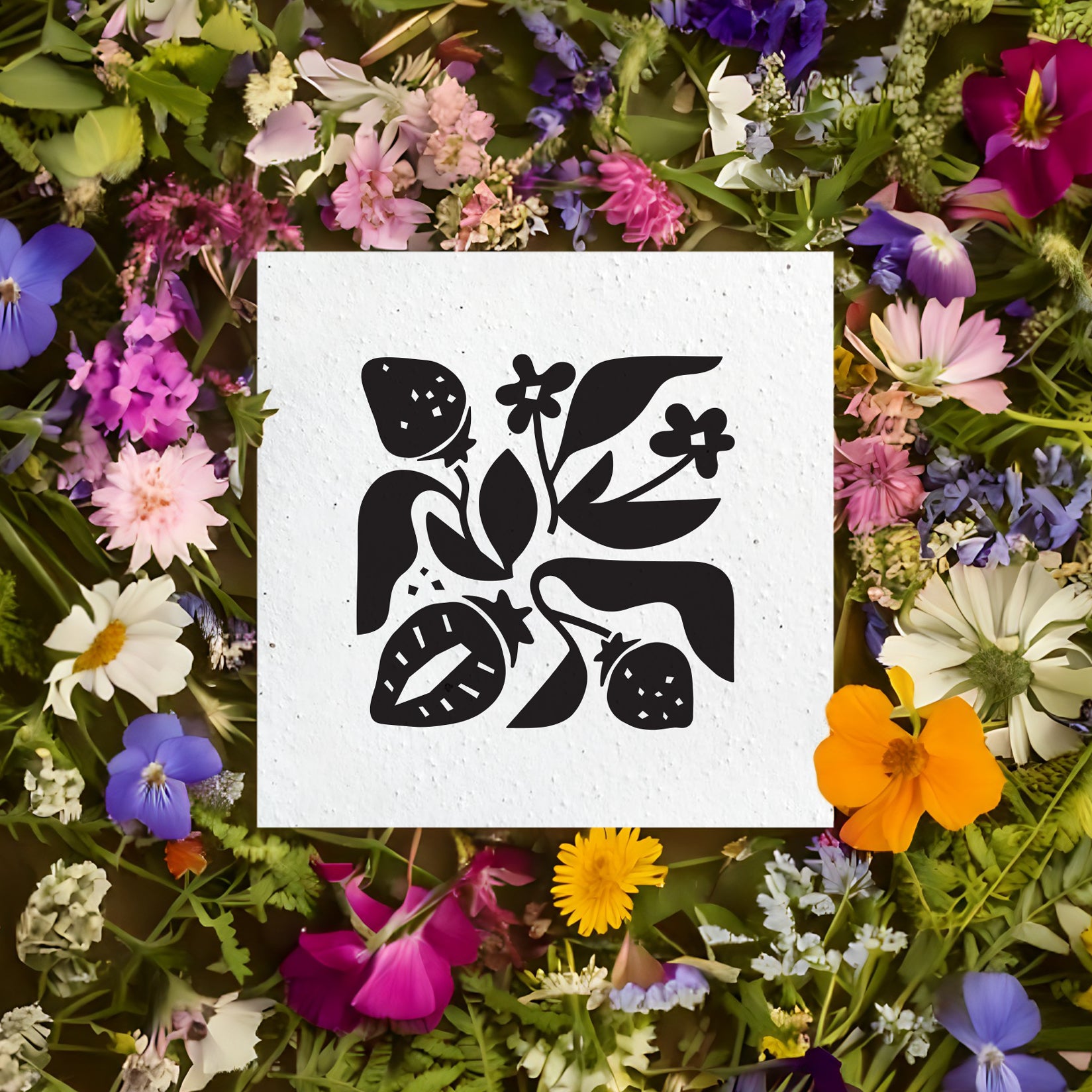 Strawberry Fields –  Carte de souhaits à planter 